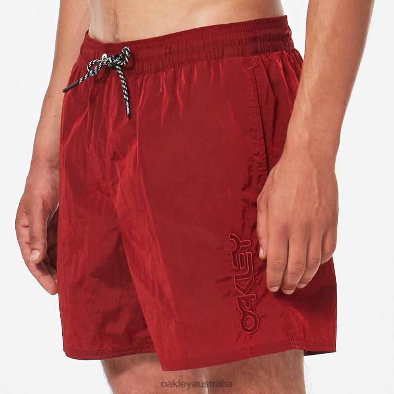 All Day B1B 16" Beach Short Red Line Oakley2ZJX2736