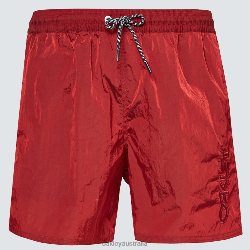 All Day B1B 16" Beach Short Red Line Oakley2ZJX2736