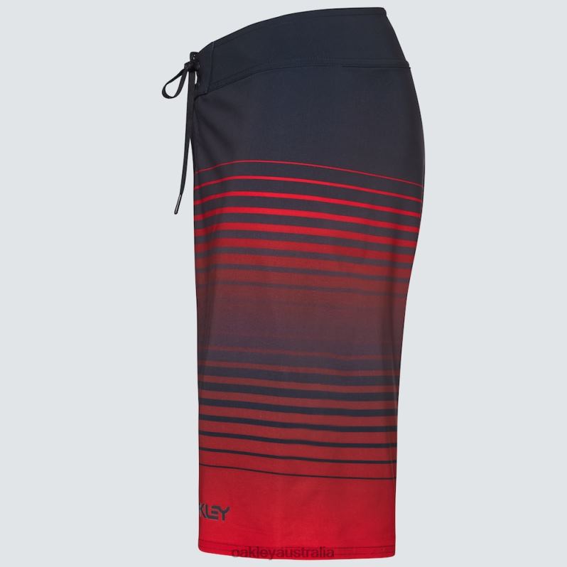 Fade Out 21" Rc Boardshort Black/Red Stripes Oakley2ZJX2835