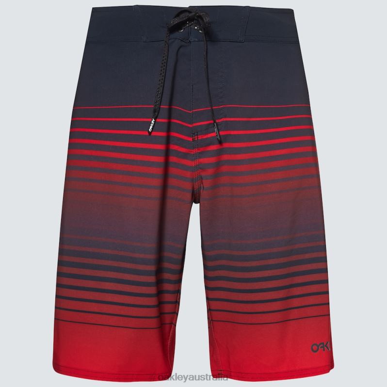 Fade Out 21" Rc Boardshort Black/Red Stripes Oakley2ZJX2835