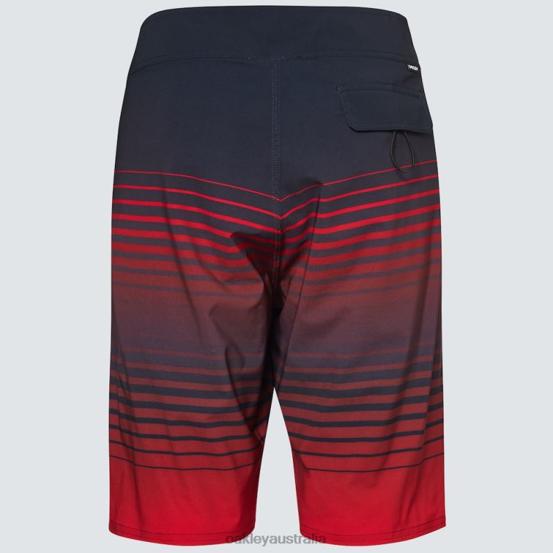 Fade Out 21" Rc Boardshort Black/Red Stripes Oakley2ZJX2835