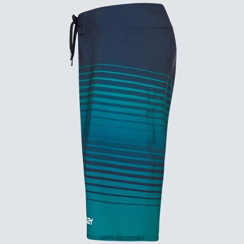 Fade Out 21" Rc Boardshort Green/Fathom Stripes Oakley2ZJX2836