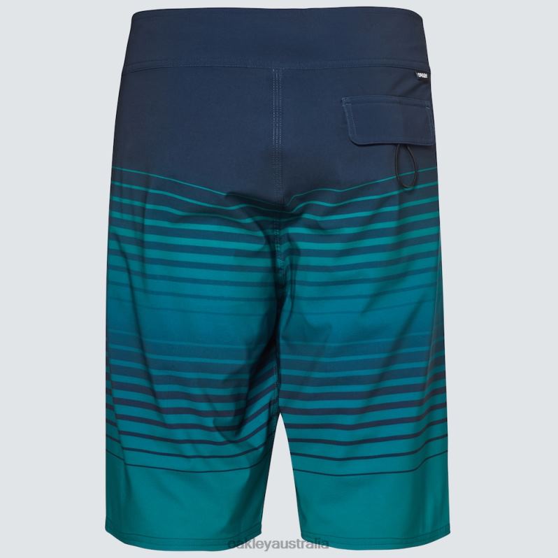 Fade Out 21" Rc Boardshort Green/Fathom Stripes Oakley2ZJX2836