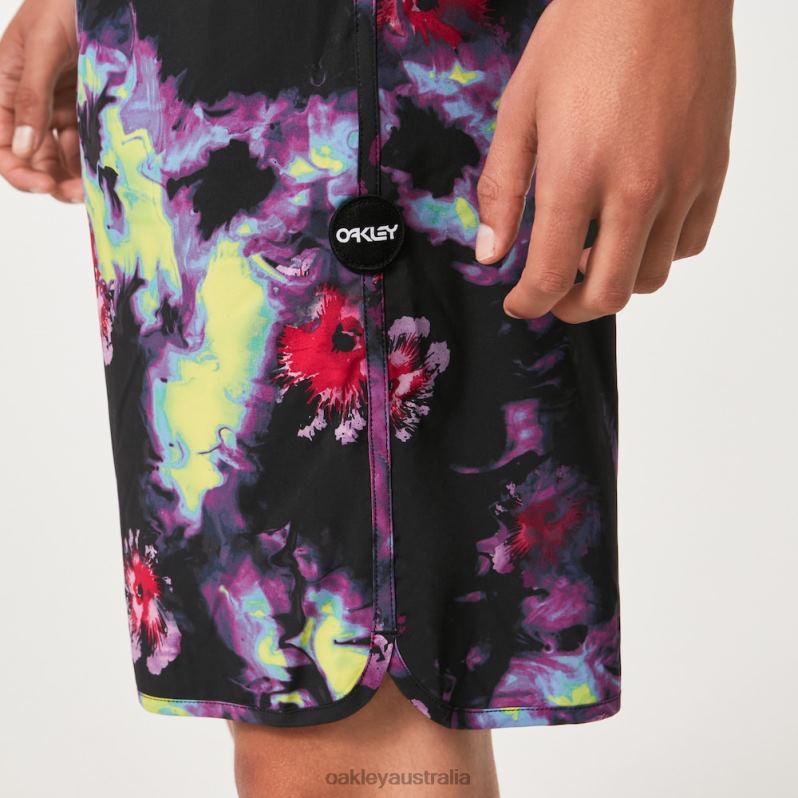 Floral Splash 19" Boardshort Acid Flower Print Oakley2ZJX2905
