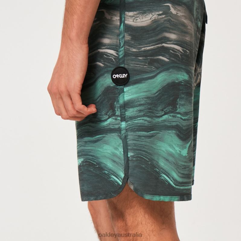Marble Swirl 19" Boardshort Mint Green Magma Oakley2ZJX2907