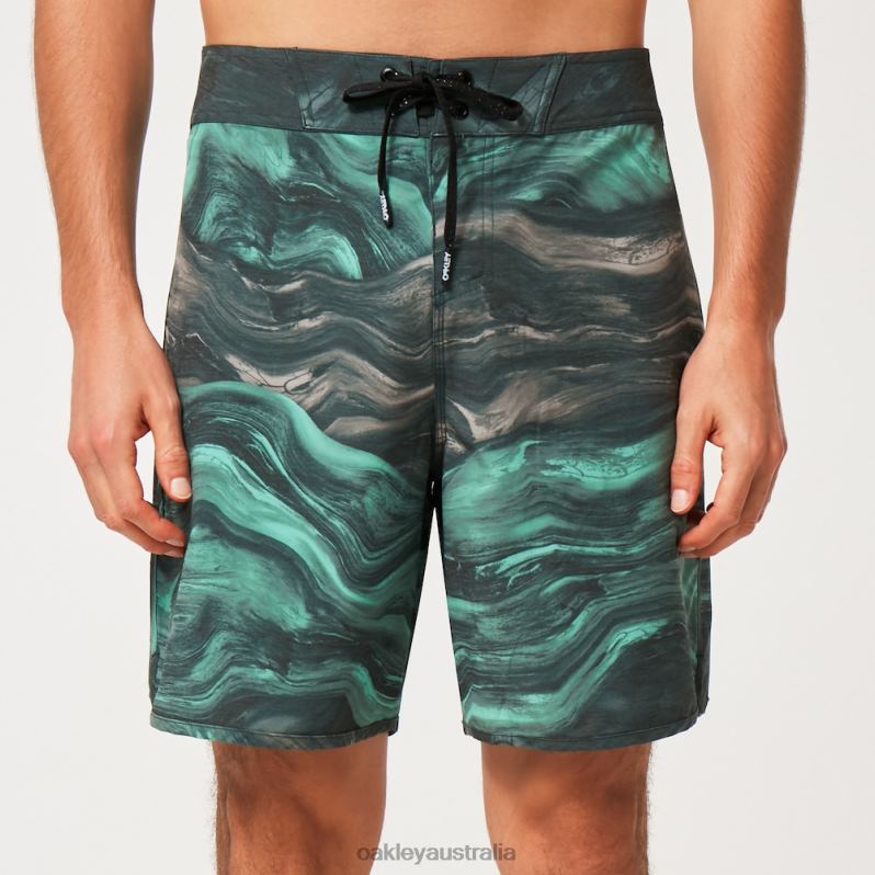 Marble Swirl 19" Boardshort Mint Green Magma Oakley2ZJX2907