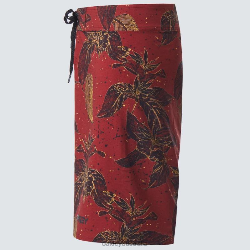 Ohana Floral 20" Boardshort Red Flower Frog Oakley2ZJX2894