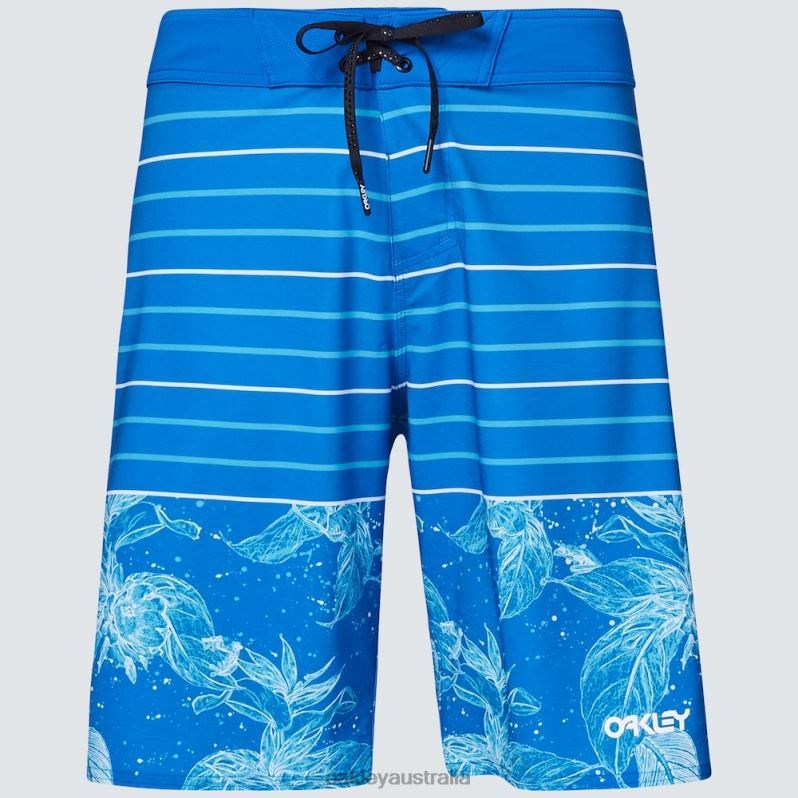 Retro Split 21 Boardshort Light Blue Flower/Stripe Oakley2ZJX2782