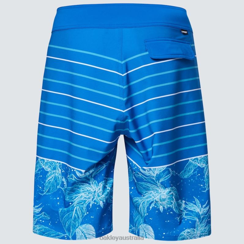 Retro Split 21 Boardshort Light Blue Flower/Stripe Oakley2ZJX2782
