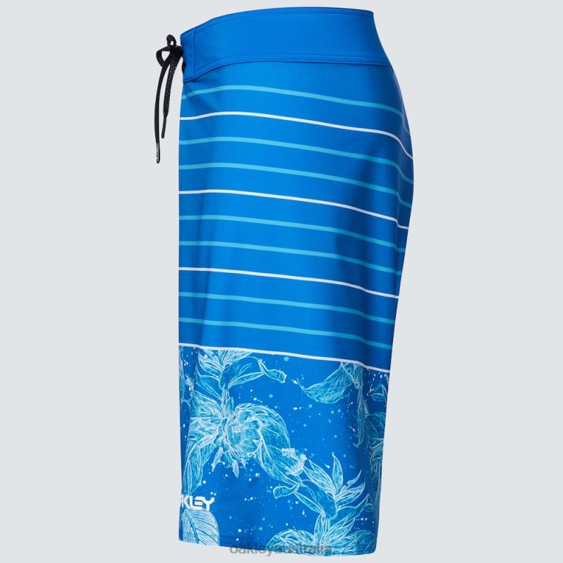 Retro Split 21 Boardshort Light Blue Flower/Stripe Oakley2ZJX2782