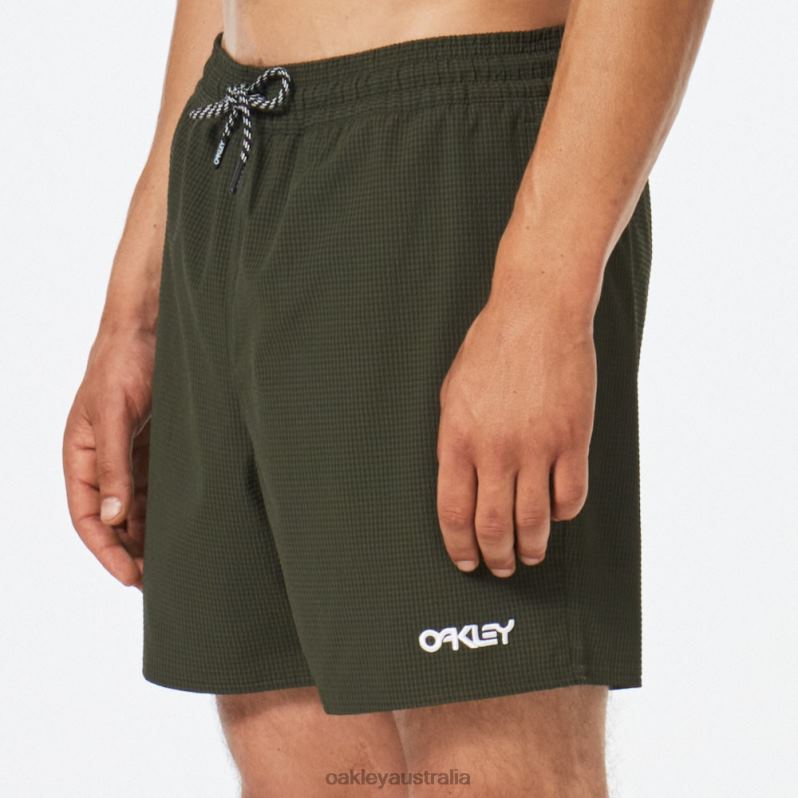 Seersucker 16" Beach Short New Dark Brush Oakley2ZJX2772