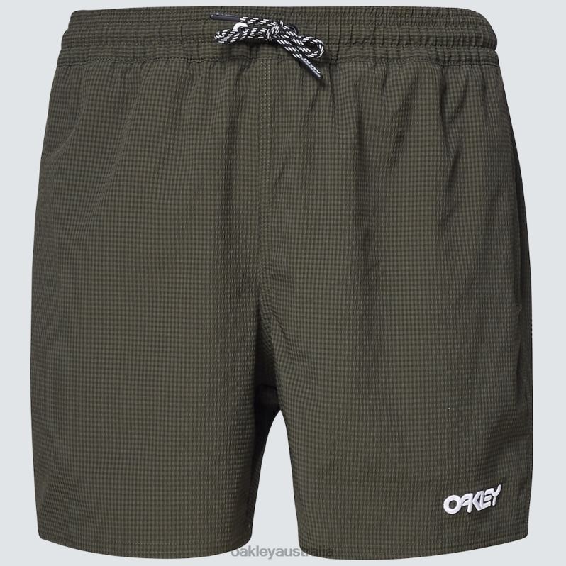 Seersucker 16" Beach Short New Dark Brush Oakley2ZJX2772