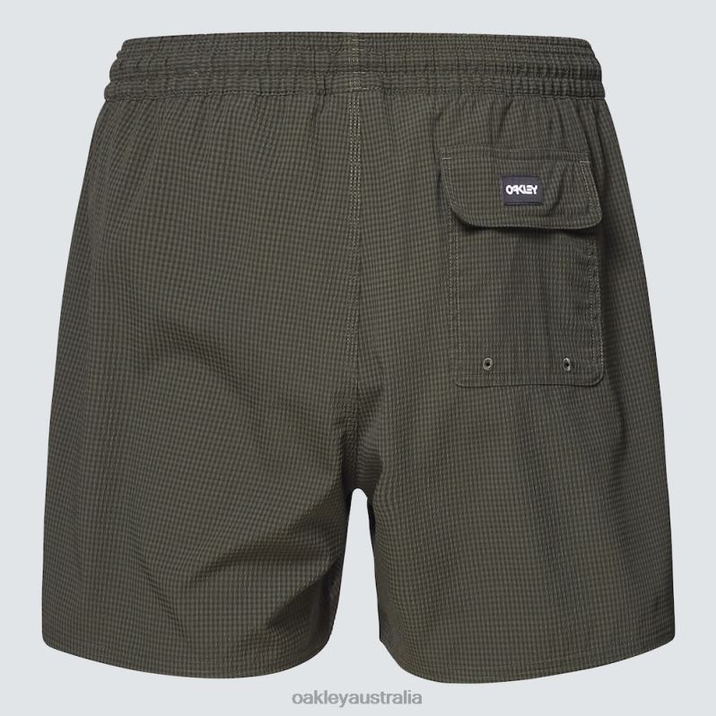Seersucker 16" Beach Short New Dark Brush Oakley2ZJX2772