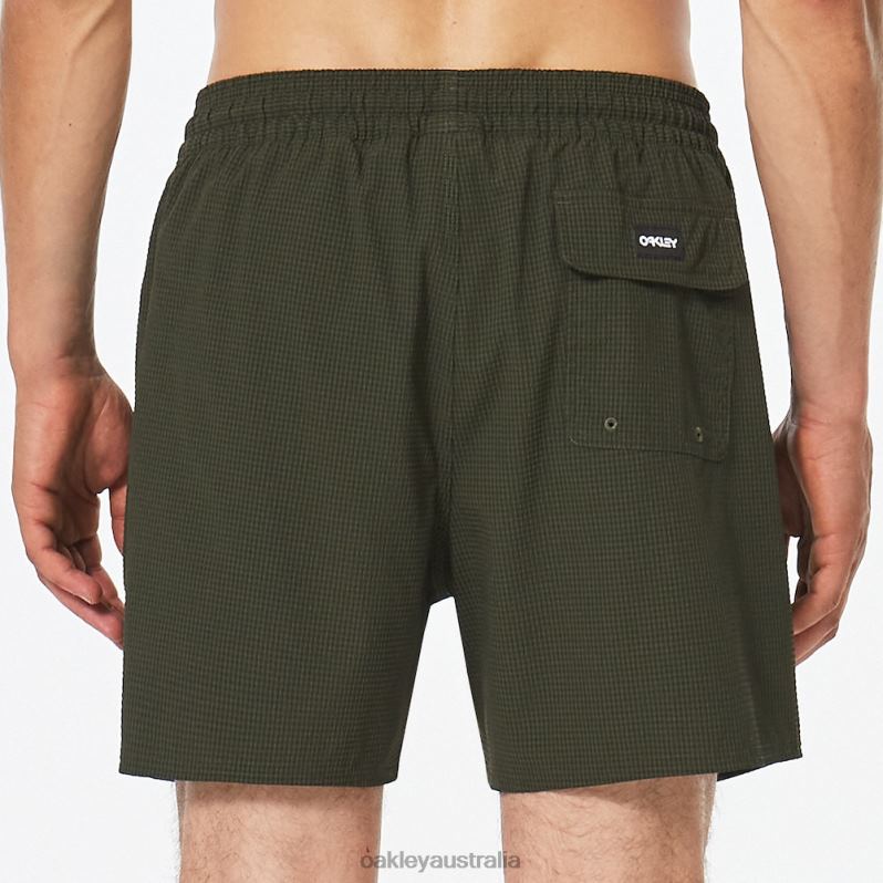 Seersucker 16" Beach Short New Dark Brush Oakley2ZJX2772