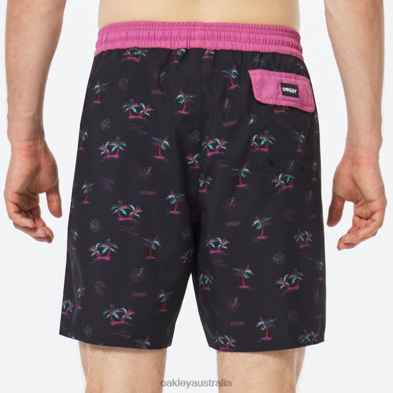Tropics B1B Rc 18" Beach Short Tonal Black Oakley2ZJX2780