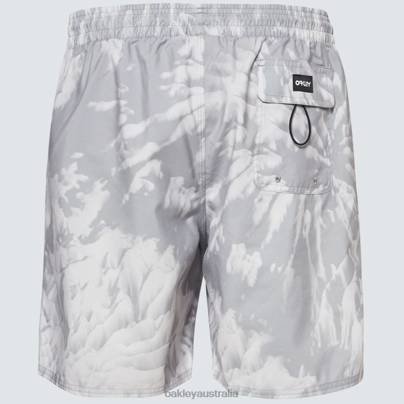 Wanderlust 18" Rc Beach Short Grey Mountain Tie Dye Pt Oakley2ZJX2733