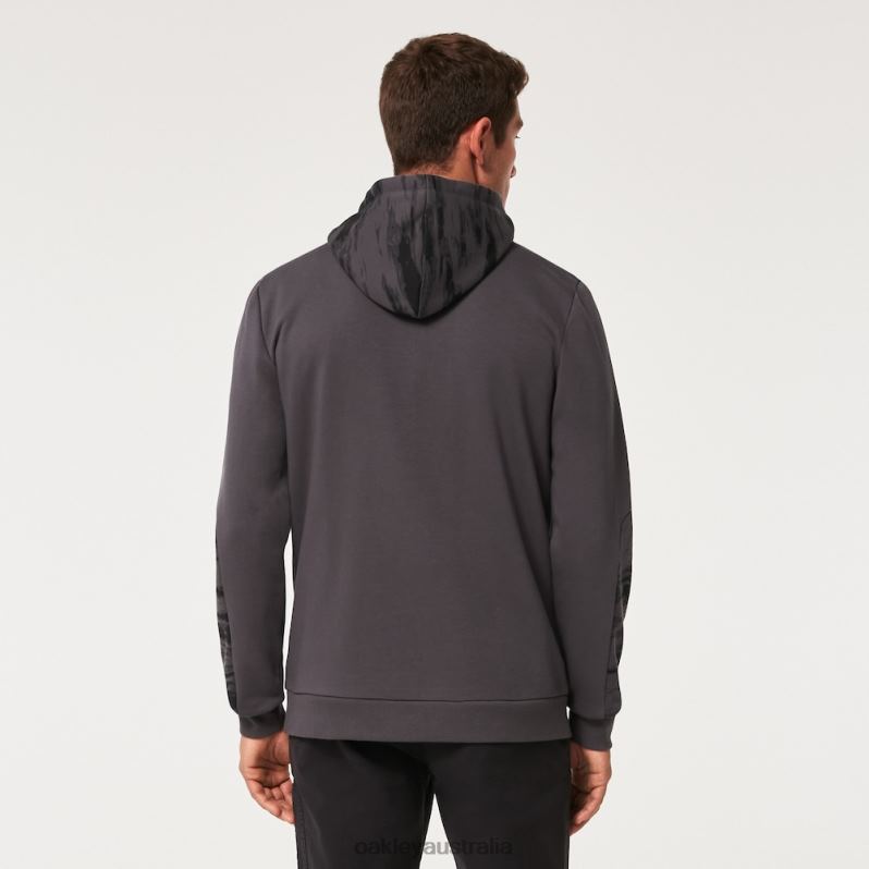 Camo Patch 1/4 Zip Hoodie Uniform Gray Oakley2ZJX2286