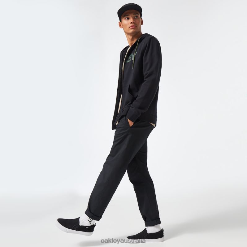 Teddy Full Zip Hoodie Black/Core Camo Oakley2ZJX2506