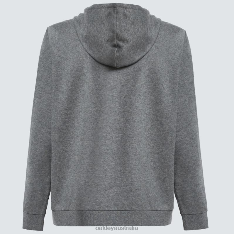 Teddy Full Zip Hoodie New Athletic Gray/Ozone Oakley2ZJX2505