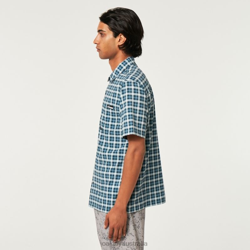 Sun Shirt Reduct Check Stonewash Oakley2ZJX2284