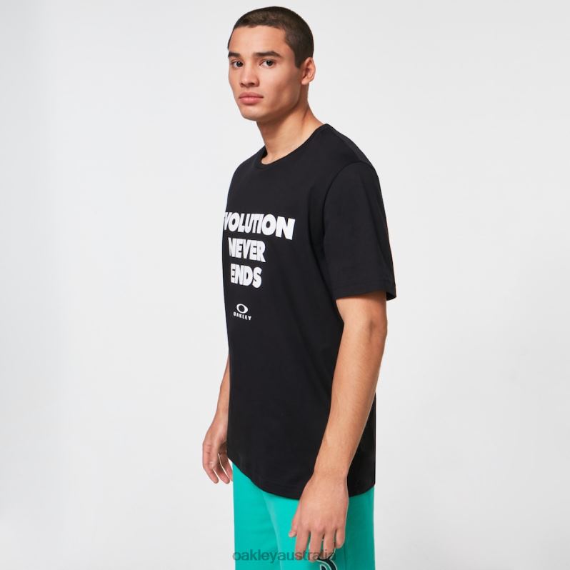 Evolution Never Ends SS Tee Blackout Oakley2ZJX2445