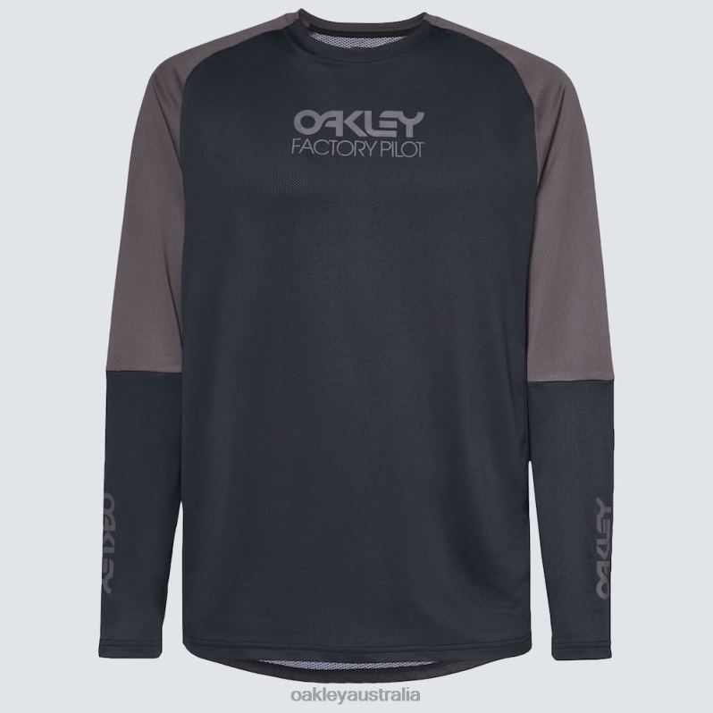 Factory Pilot Mtb Ls Jersey II Black/Forged Iron Oakley2ZJX2620