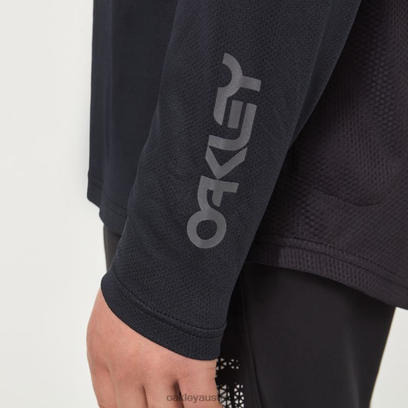 Factory Pilot Mtb Ls Jersey II Black/Forged Iron Oakley2ZJX2620