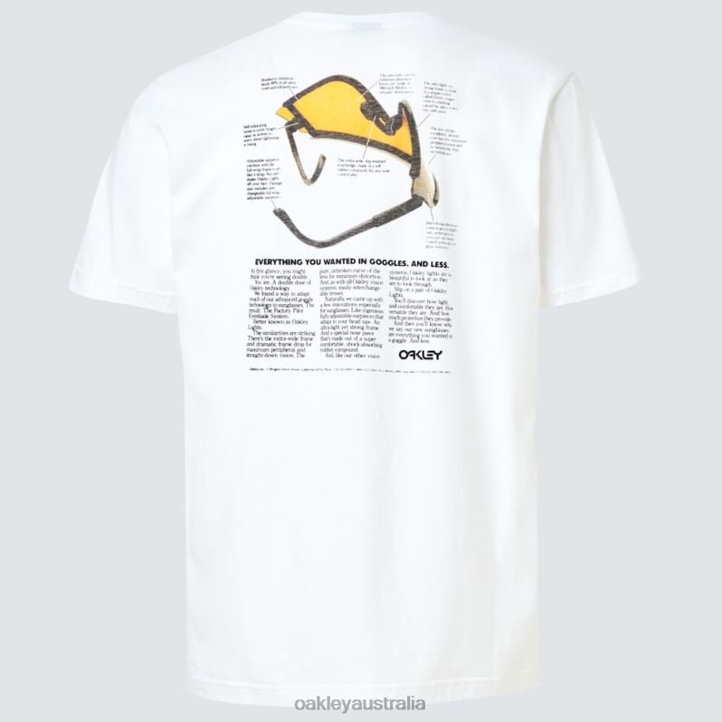 Heritage Eyeshade Tee White Oakley2ZJX2416