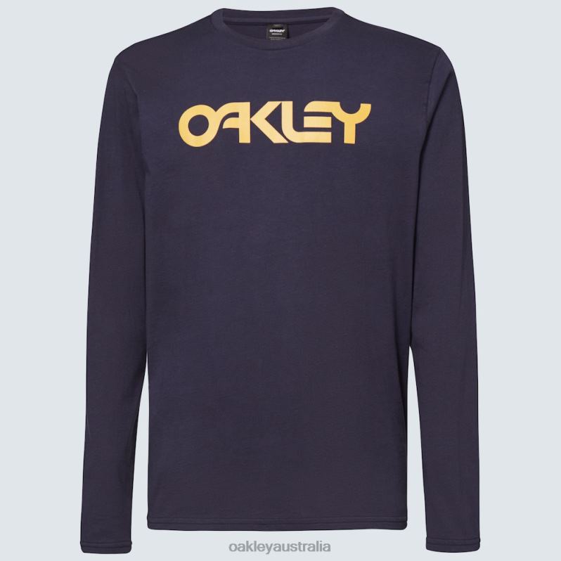 Mark II L/S Tee 2.0 Fathom/Amber Yellow Oakley2ZJX2583