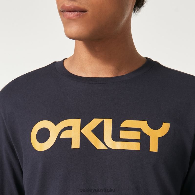 Mark II L/S Tee 2.0 Fathom/Amber Yellow Oakley2ZJX2583