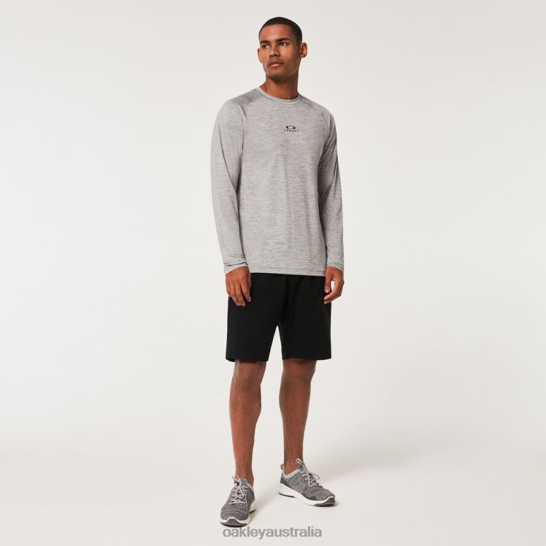 O Fit Rc LS Tee New Granite Hthr Oakley2ZJX2213