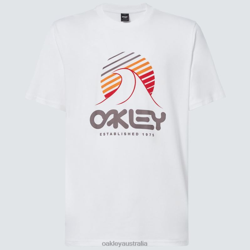 One Wave B1B Tee White Oakley2ZJX2140
