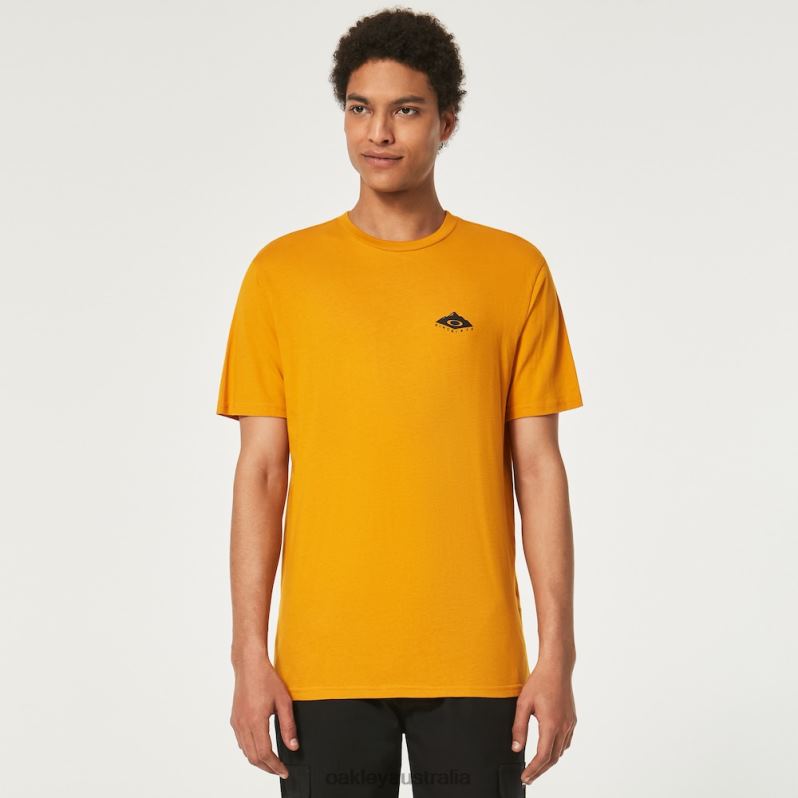 Peak Ellipse Tee Amber Yellow Oakley2ZJX2343