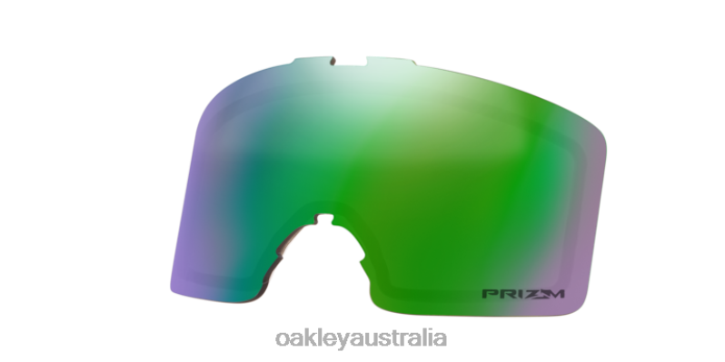 Line Miner S (Youth Fit) Replacement Lens Prizm Snow Jade Iridium Lenses Oakley2ZJX2101