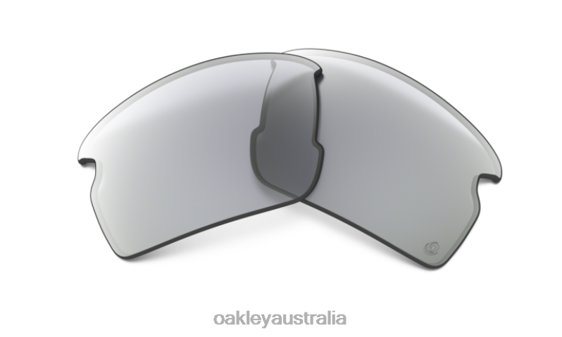 Flak 2.0 (Low Bridge Fit) Replacement Lens Clear To Black Iridium Photochromic Lenses Oakley2ZJX1862