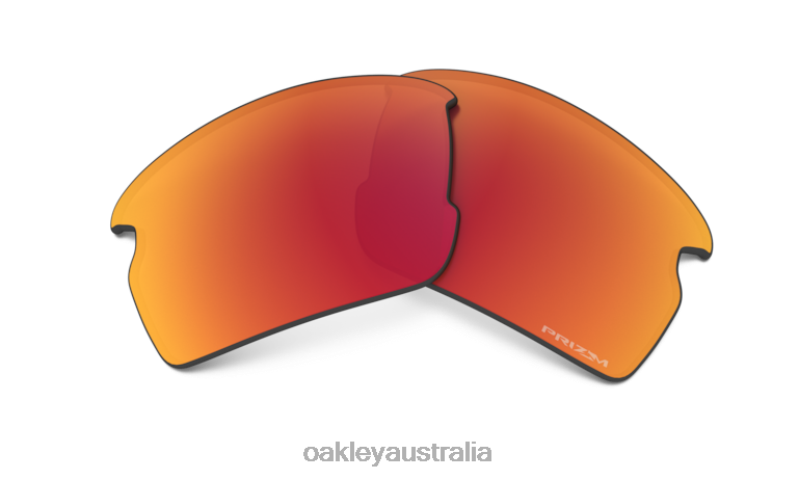 Flak 2.0 (Low Bridge Fit) Replacement Lens Prizm Ruby Polarized Lenses Oakley2ZJX1872