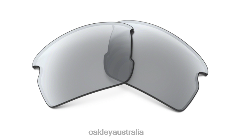 Flak 2.0 (Low Bridge Fit) Replacement Lens Slate Iridium Lenses Oakley2ZJX1858