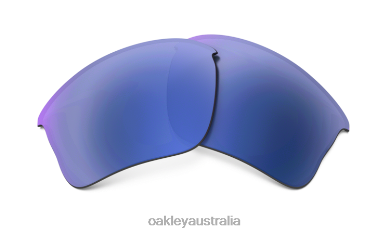 Flak Jacket XLJ (Low Bridge Fit) Replacement Lens Ice Iridium Lenses Oakley2ZJX1707