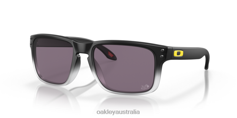 2022 Tour De France Holbrook Prizm Grey Lenses, Matte Black Fade Frame Oakley2ZJX653