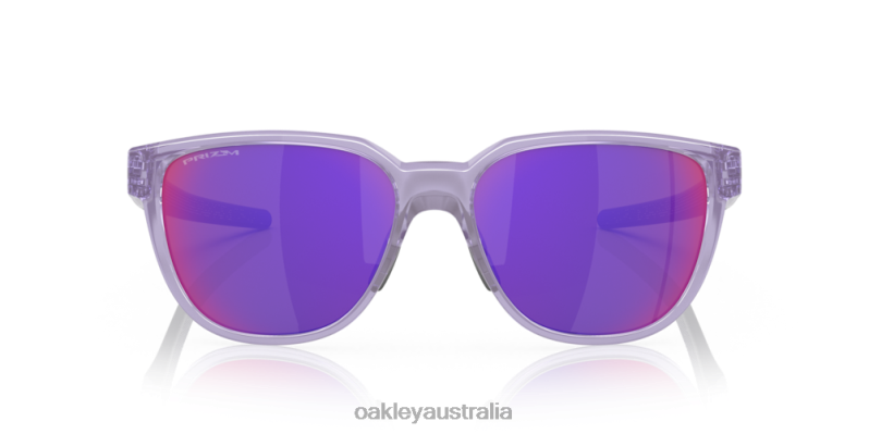 Actuator (Low Bridge Fit) Prizm Road Lenses, Transparent Lilac Frame Oakley2ZJX843