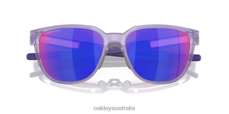 Actuator (Low Bridge Fit) Prizm Road Lenses, Transparent Lilac Frame Oakley2ZJX843