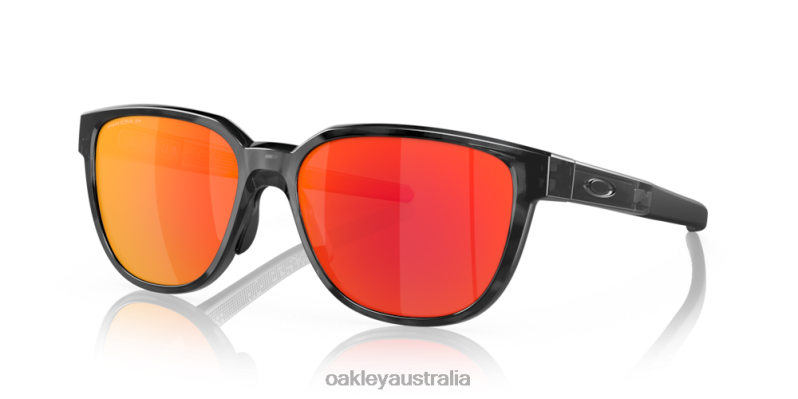 Actuator Prizm Ruby Polarized Lenses, Black Tortoise Frame Oakley2ZJX834 - Click Image to Close