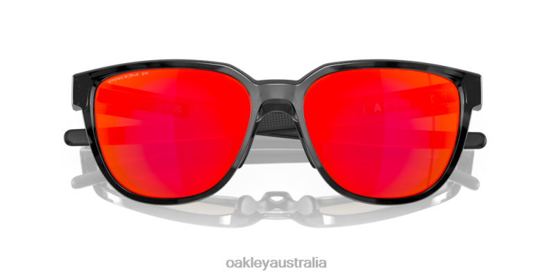 Actuator Prizm Ruby Polarized Lenses, Black Tortoise Frame Oakley2ZJX834