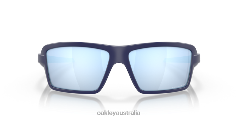 Cables Prizm Deep Water Polarized Lenses, Matte Navy Frame Oakley2ZJX673
