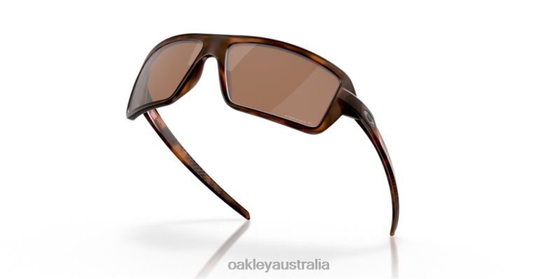 Cables Prizm Tungsten Polarized Lenses, Brown Tortoise Frame Oakley2ZJX671