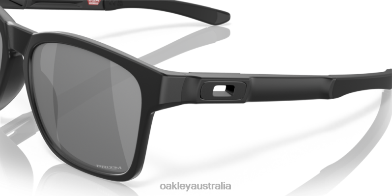 Catalyst (Low Bridge Fit) Black Iridium Polarized Lenses, Matte Black Frame Oakley2ZJX878