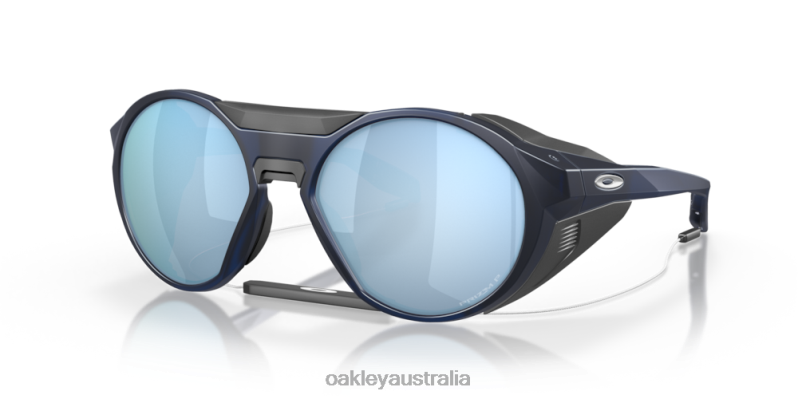 Clifden Prizm Deep Water Polarized Lenses, Matte Translucent Blue Frame Oakley2ZJX464