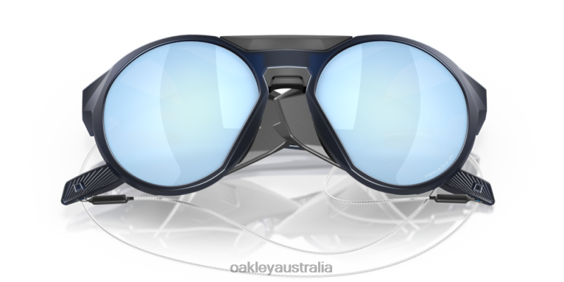 Clifden Prizm Deep Water Polarized Lenses, Matte Translucent Blue Frame Oakley2ZJX464