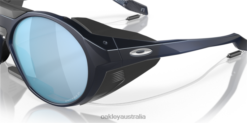 Clifden Prizm Deep Water Polarized Lenses, Matte Translucent Blue Frame Oakley2ZJX464