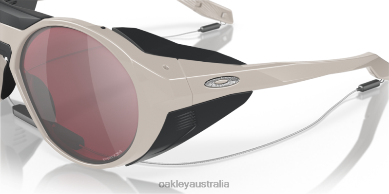 Clifden Stale Sandbech Signature Series Prizm Snow Black Iridium Lenses, Warm Grey Frame Oakley2ZJX955